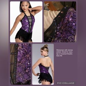 Weissman Dance Costume with added stones